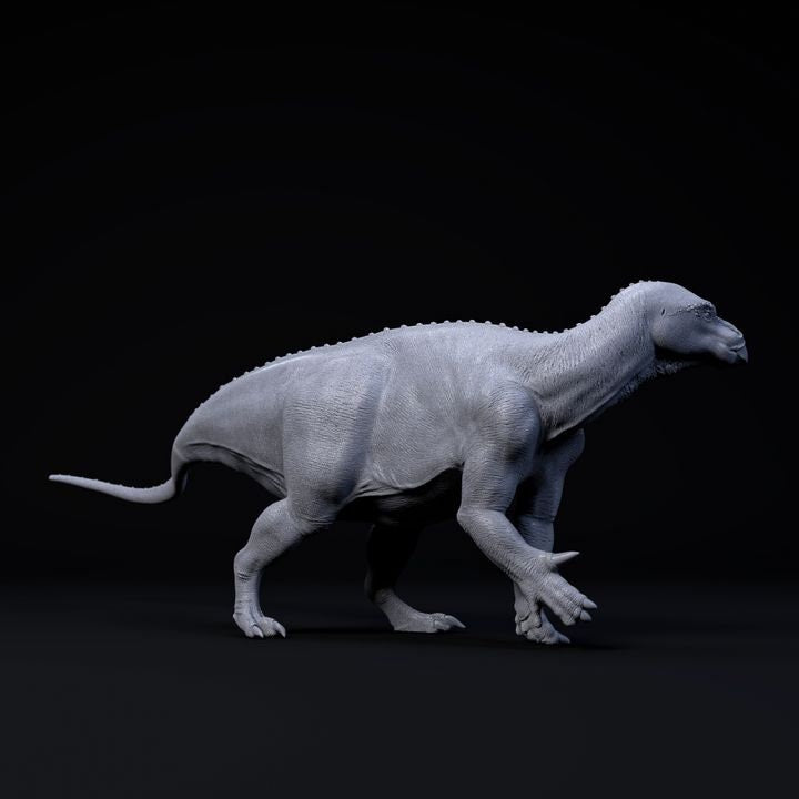 Iguanodon Walking - UNPAINTED - Dino and Dog Miniatures