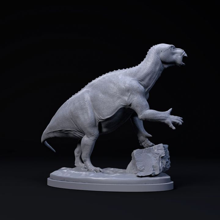 Iguanodon Vocalizing - UNPAINTED - Dino and Dog Miniatures