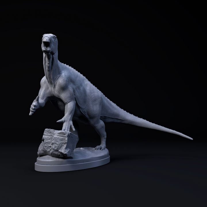 Iguanodon Vocalizing - UNPAINTED - Dino and Dog Miniatures