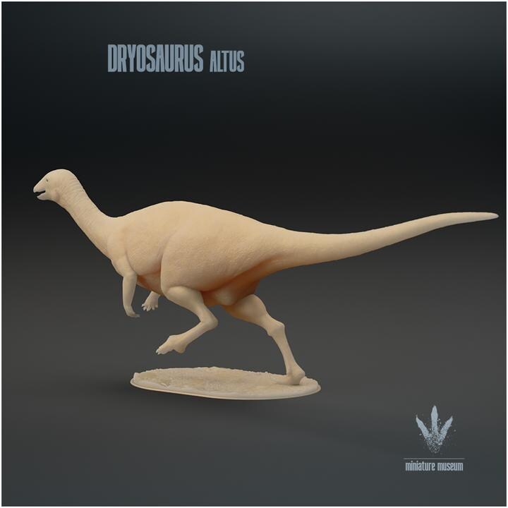 Dryosaurus altus : Running - UNPAINTED - Miniature Museum
