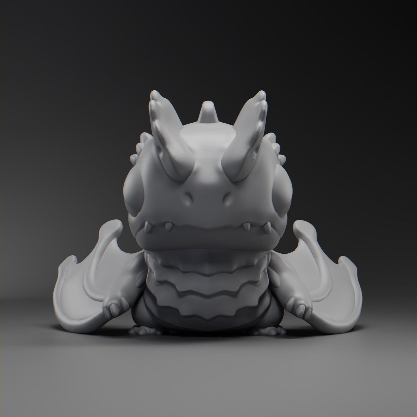Wyverii - UNPAINTED - Grumpii Art Toy