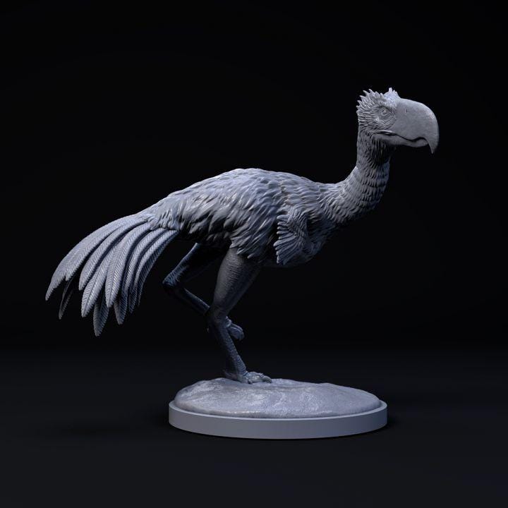 Phorusrhacos Running - UNPAINTED - Dino and Dog Miniatures