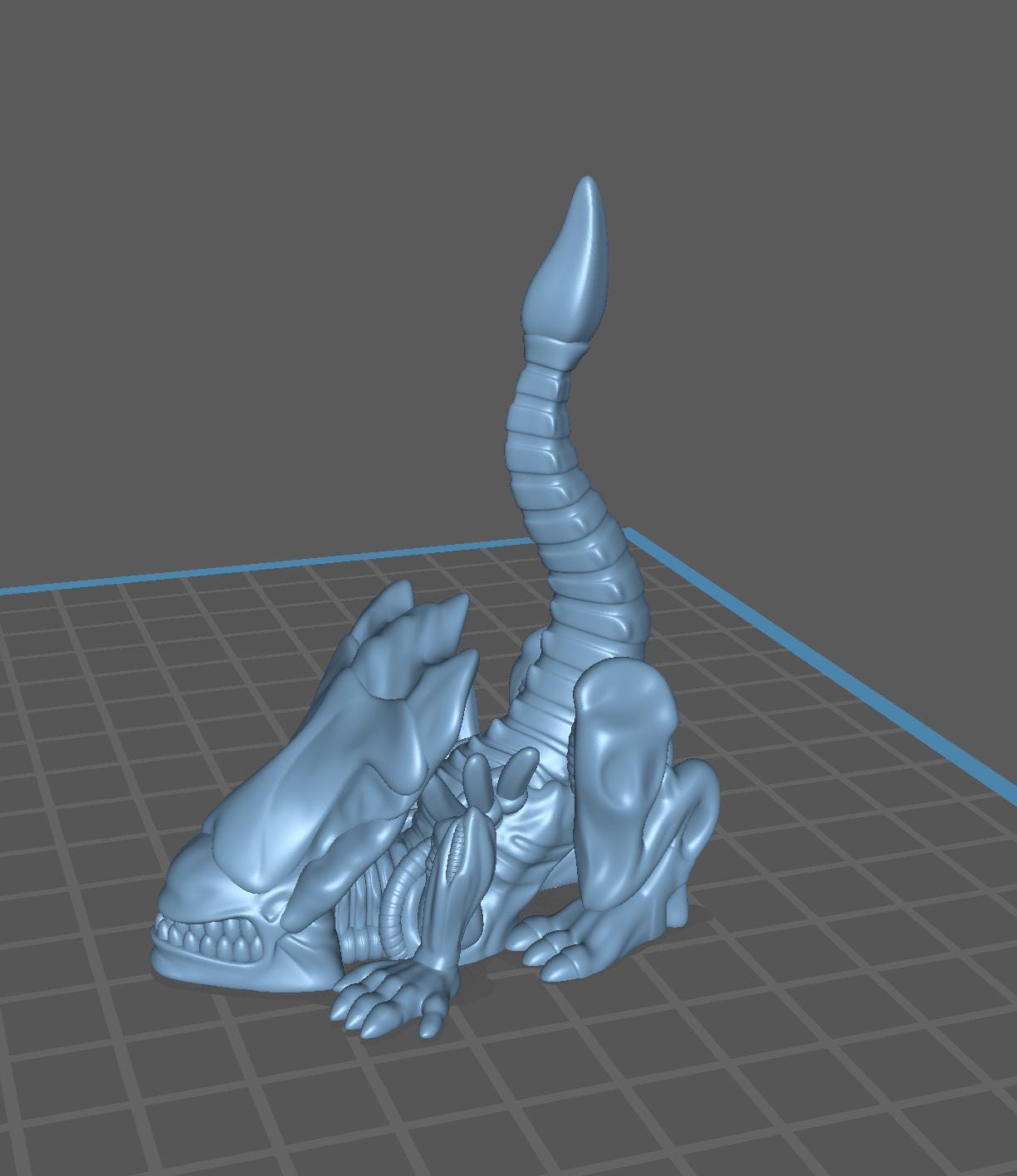 Alien Queen - Fan Art - UNPAINTED - Alsamen