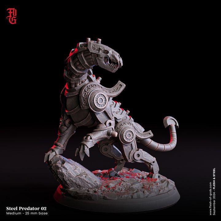 Steel Predators - UNPAINTED - Flesh of Gods