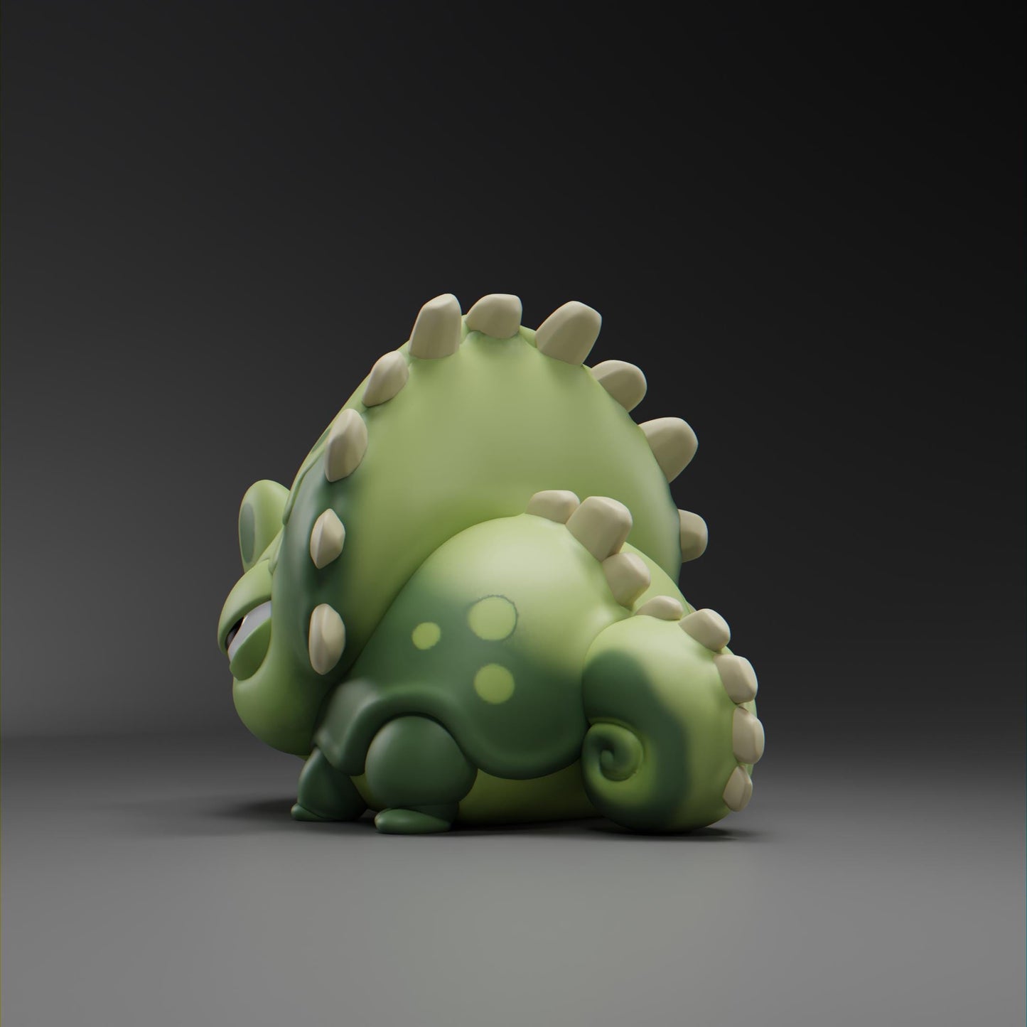 Chamelii - UNPAINTED - Grumpii Art Toy