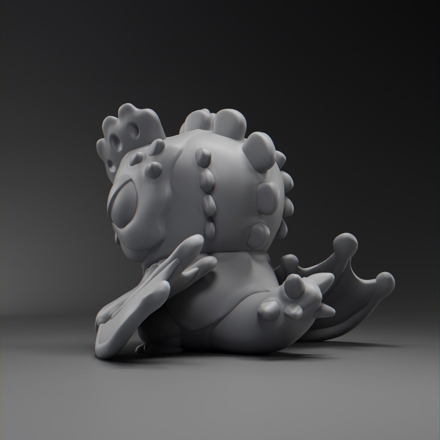 Wyverii - UNPAINTED - Grumpii Art Toy