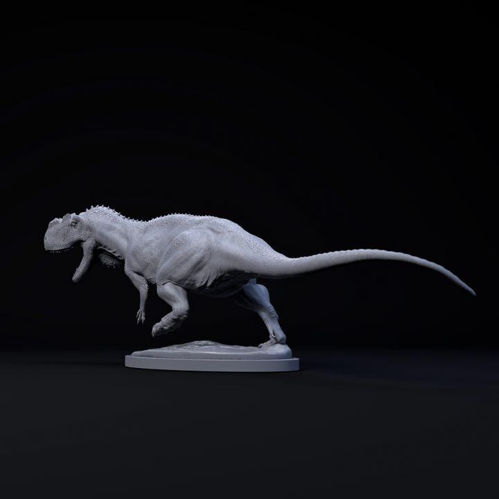 Yangchuanosaurus Running - UNPAINTED - Dino and Dog Miniatures