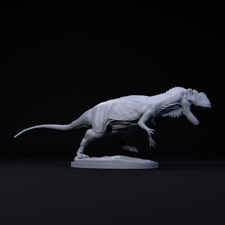 Yangchuanosaurus Running - UNPAINTED - Dino and Dog Miniatures