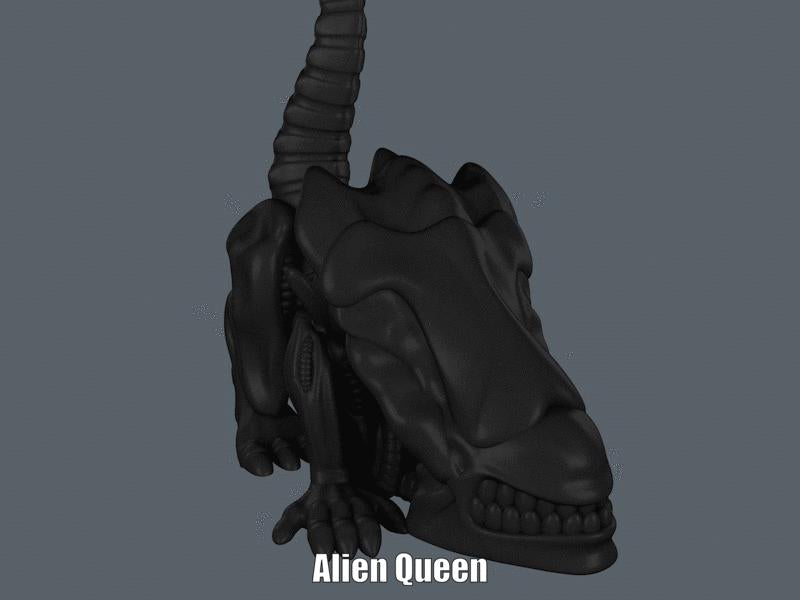 Alien Queen - Fan Art - UNPAINTED - Alsamen
