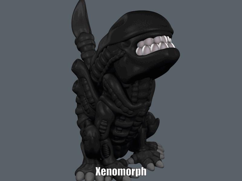 Alien Pet - Fan Art - UNPAINTED - Alsamen