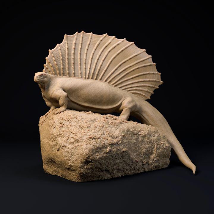 Edaphosaurus - Dino and Dog Miniatures