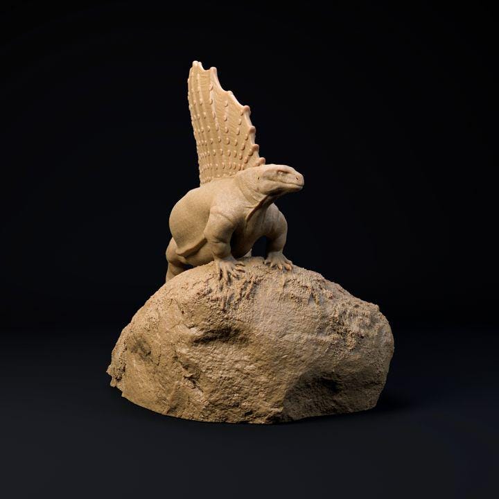 Edaphosaurus - Dino and Dog Miniatures