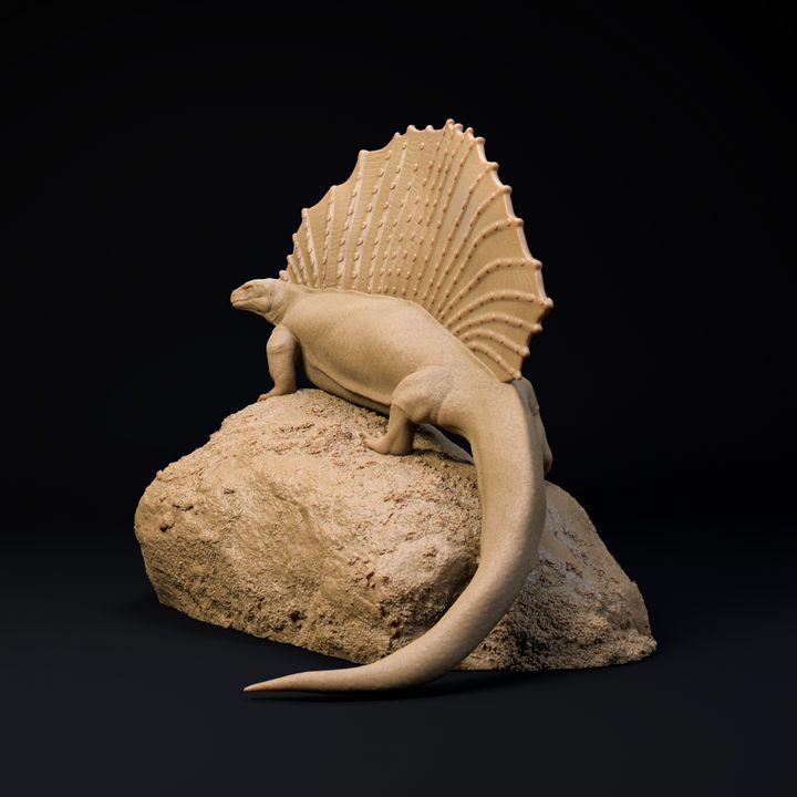 Edaphosaurus - Dino and Dog Miniatures