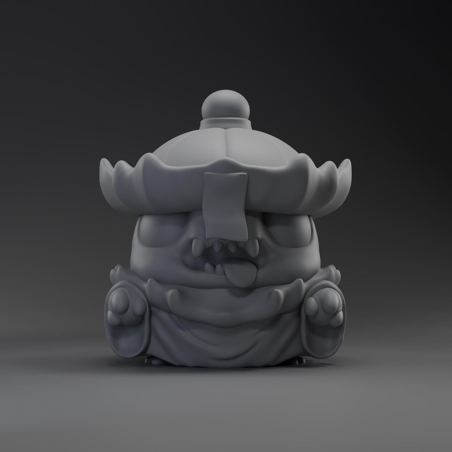 Jiangshii - UNPAINTED - Grumpii Art Toy
