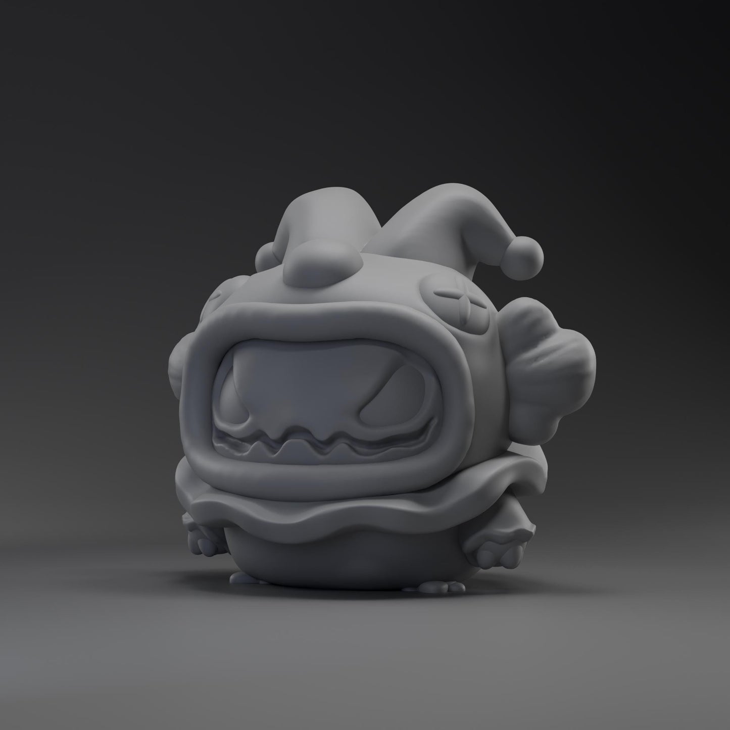 jokii - UNPAINTED - Grumpii Art Toy
