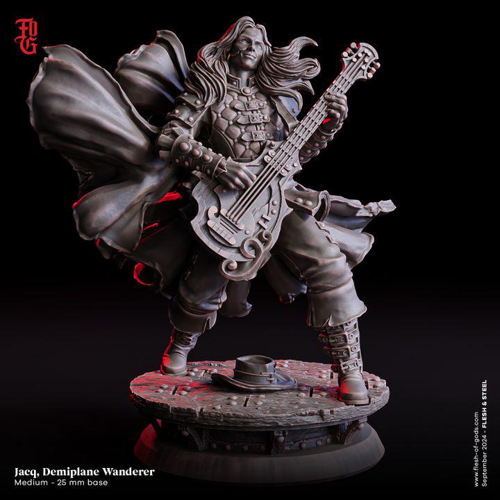 Jacq, Demiplane Wanderer - UNPAINTED - Flesh of Gods