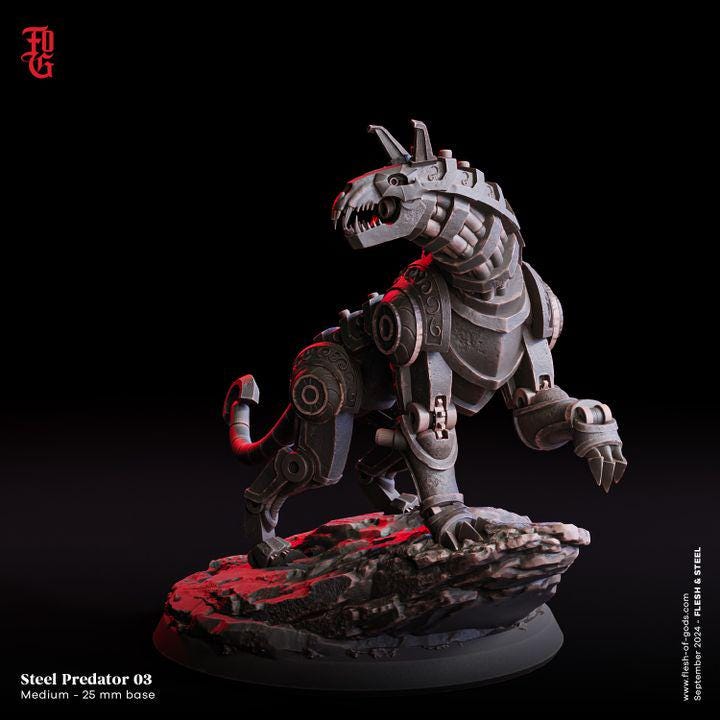 Steel Predators - UNPAINTED - Flesh of Gods