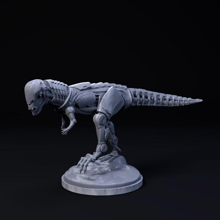 Pachycephalosaurus Mecha Robot - Mecha Zoo - Dino and Dog Miniatures