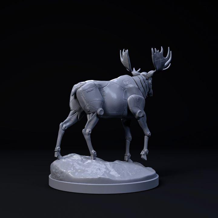 Moose Mecha Robot - Mecha Zoo - Dino and Dog Miniatures