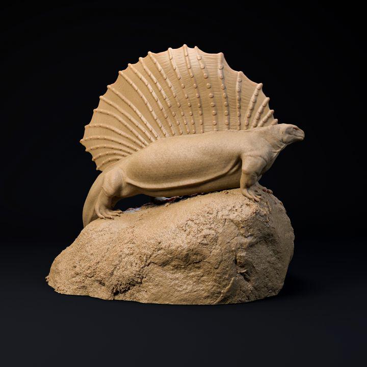 Edaphosaurus - Dino and Dog Miniatures