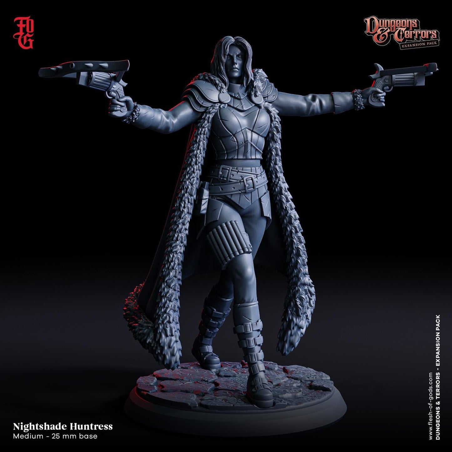 Nightshade Huntress - Flesh of Gods - Dungeons & Terrors