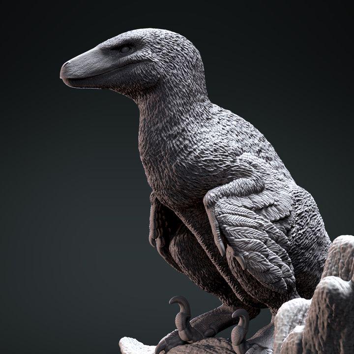 Deinonychus Perched - Clynche Art