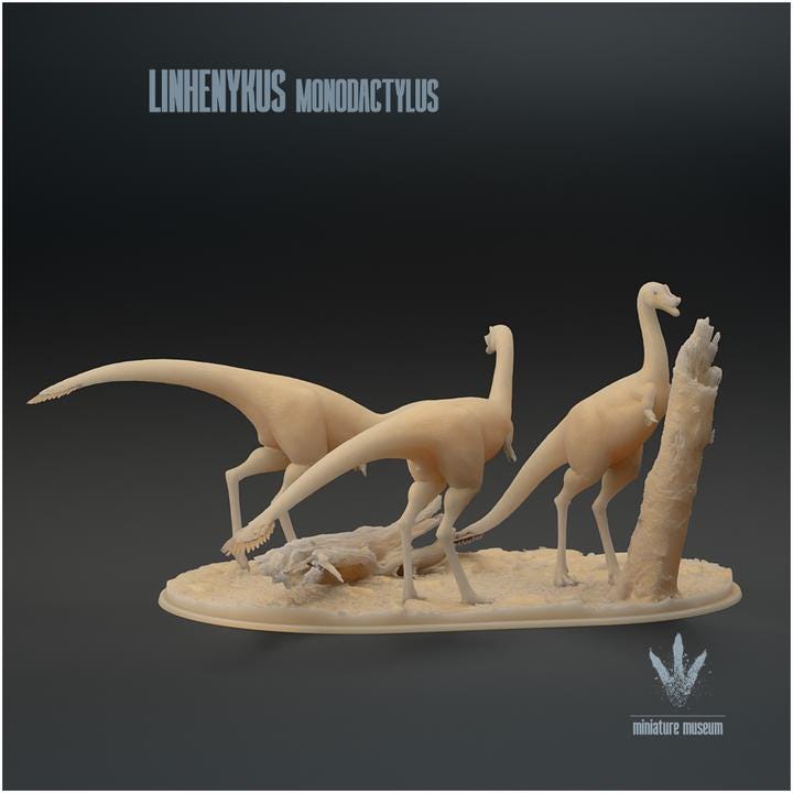 Linhenykus monodactylus : Foraging - UNPAINTED - Miniature Museum