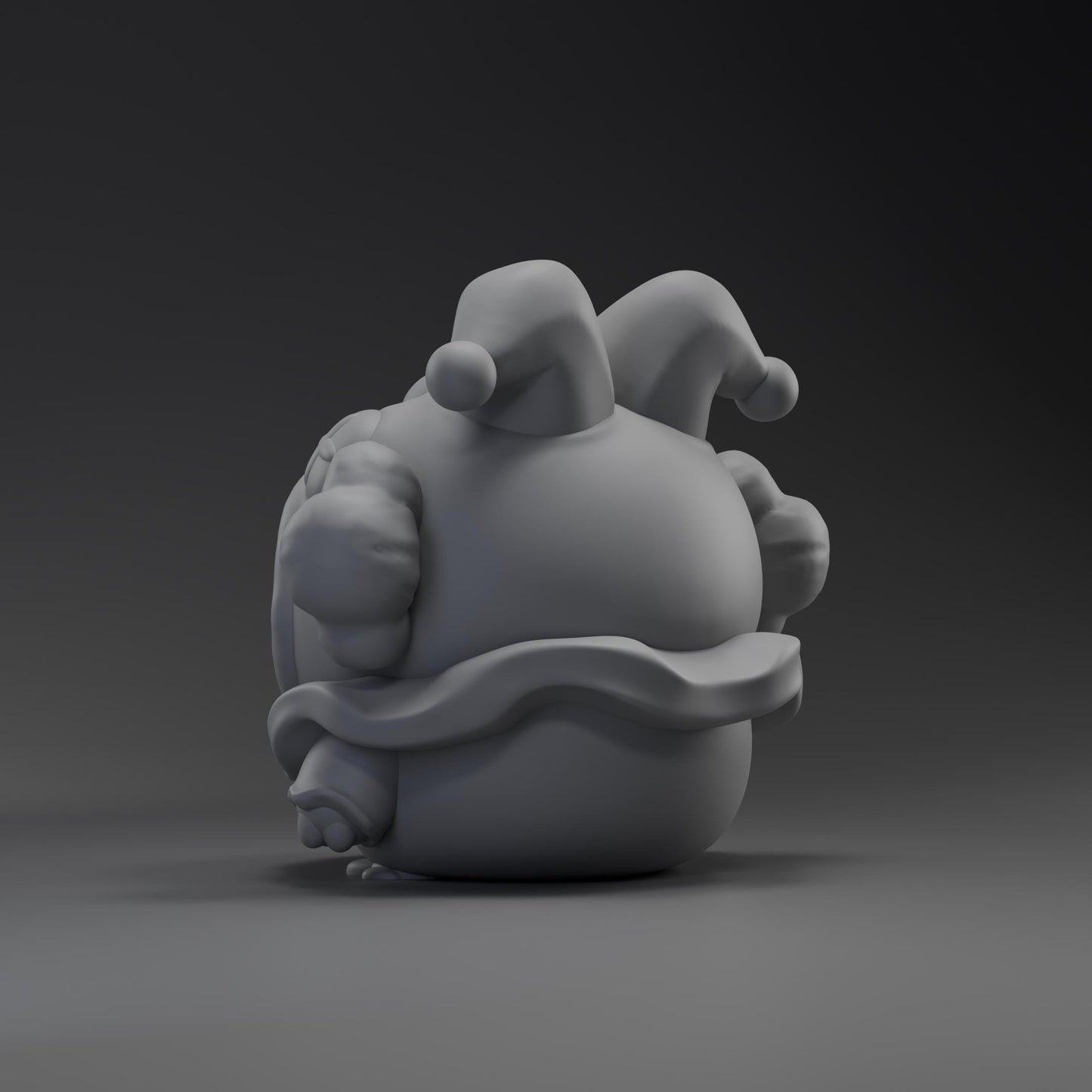 jokii - UNPAINTED - Grumpii Art Toy