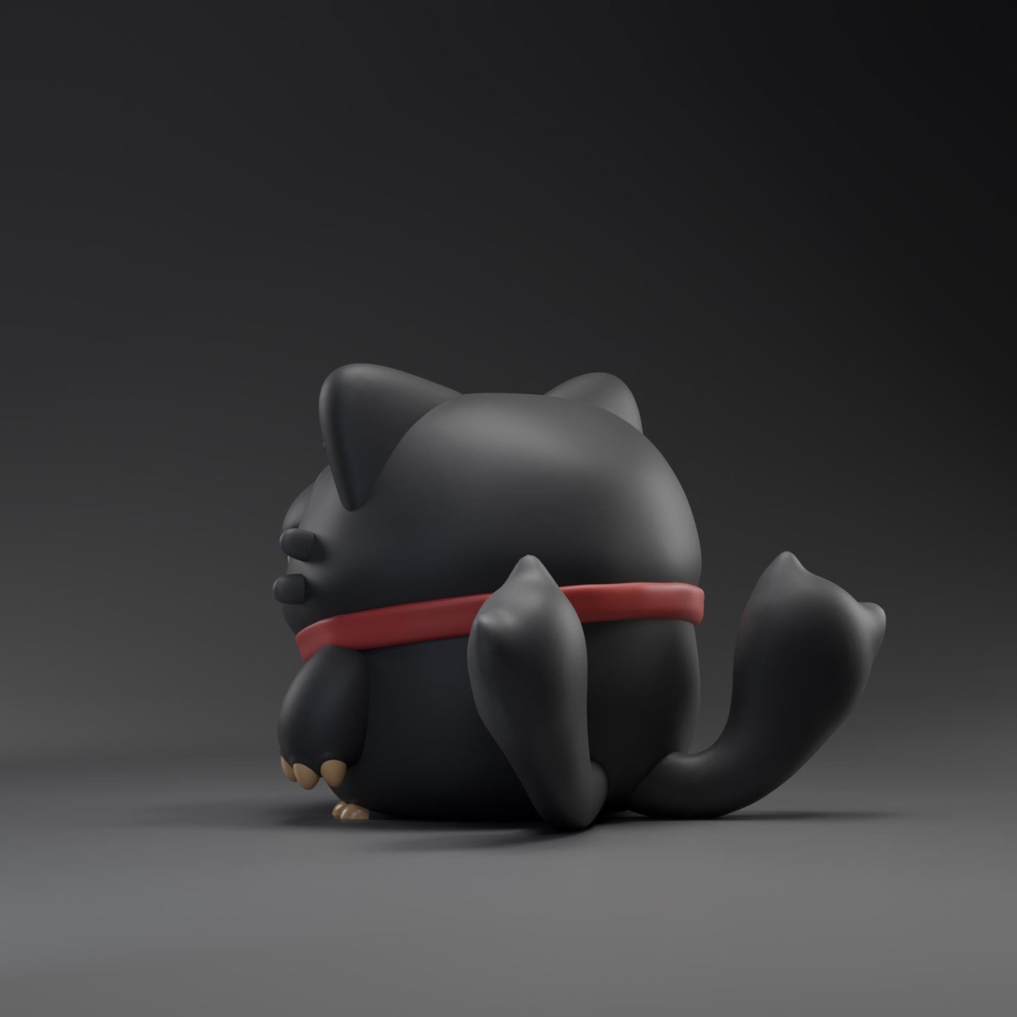 Wispurr - UNPAINTED - Grumpii Art Toy