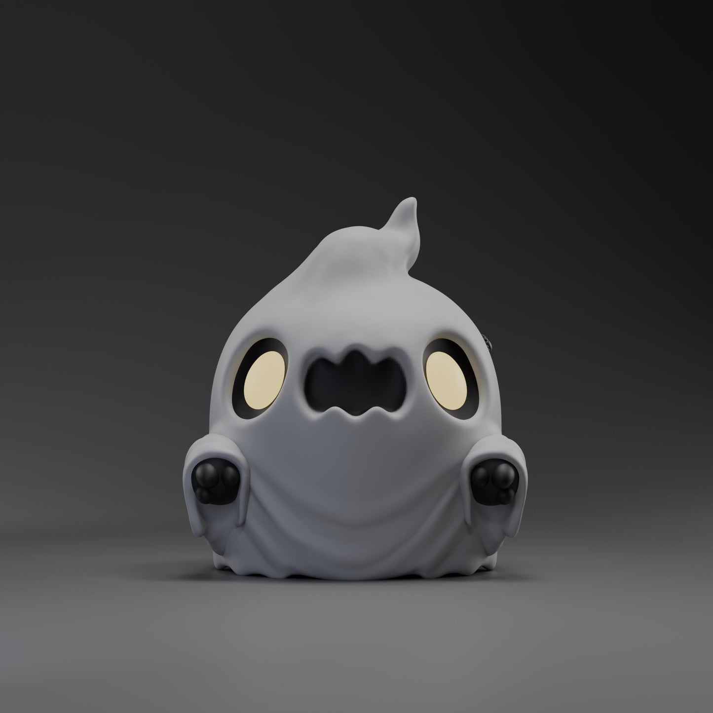 Boo - UNPAINTED - Grumpii Art Toy