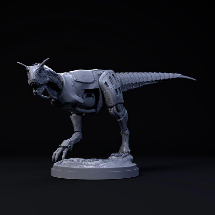 Carnotaurus Mecha Robot - Mecha Zoo - Dino and Dog Miniatures