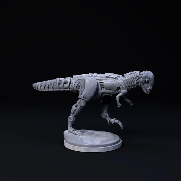 Pachycephalosaurus Mecha Robot - Mecha Zoo - Dino and Dog Miniatures