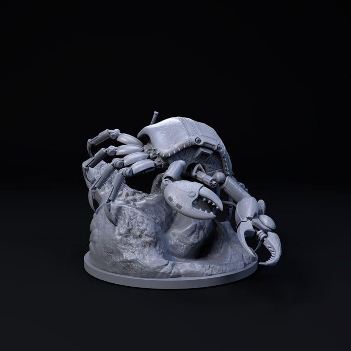 Crab Mecha Robot - Mecha Zoo - Dino and Dog Miniatures