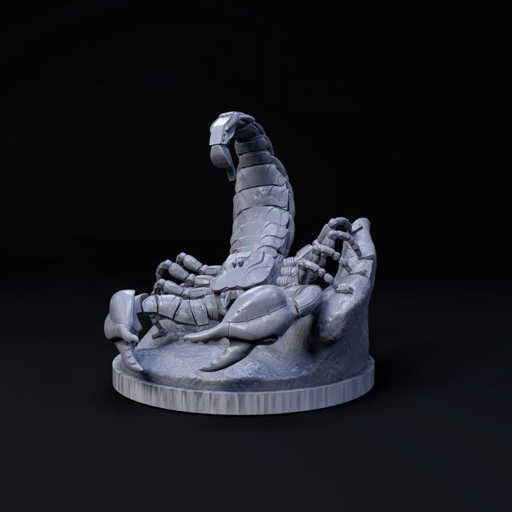 Scorpion Mecha Robot - Mecha Zoo - Dino and Dog Miniatures