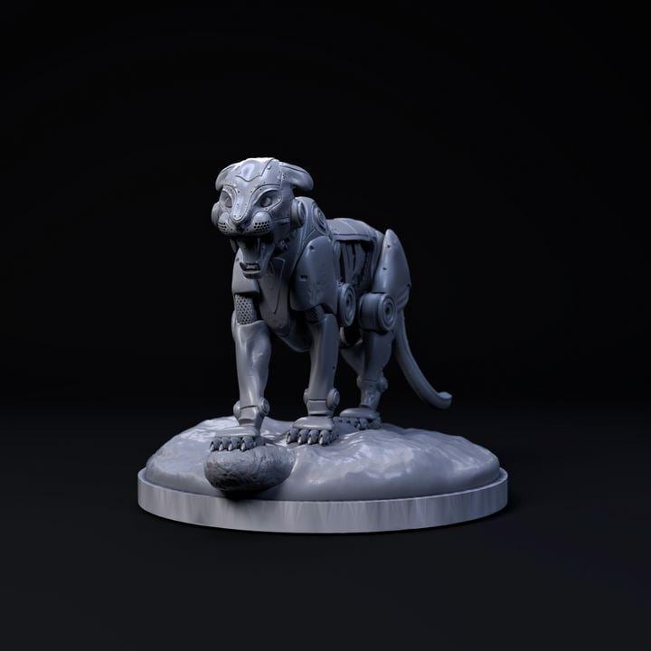 Tiger Mecha Robot - Mecha Zoo - Dino and Dog Miniatures