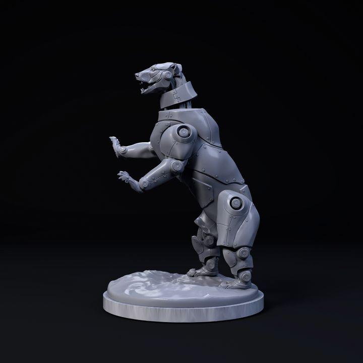 Polar Bear Mecha Robot - Mecha Zoo - Dino and Dog Miniatures