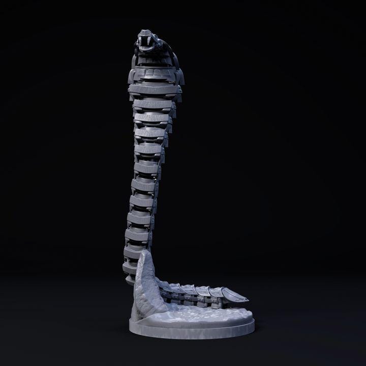 Cobra Mecha Robot - Mecha Zoo - Dino and Dog Miniatures