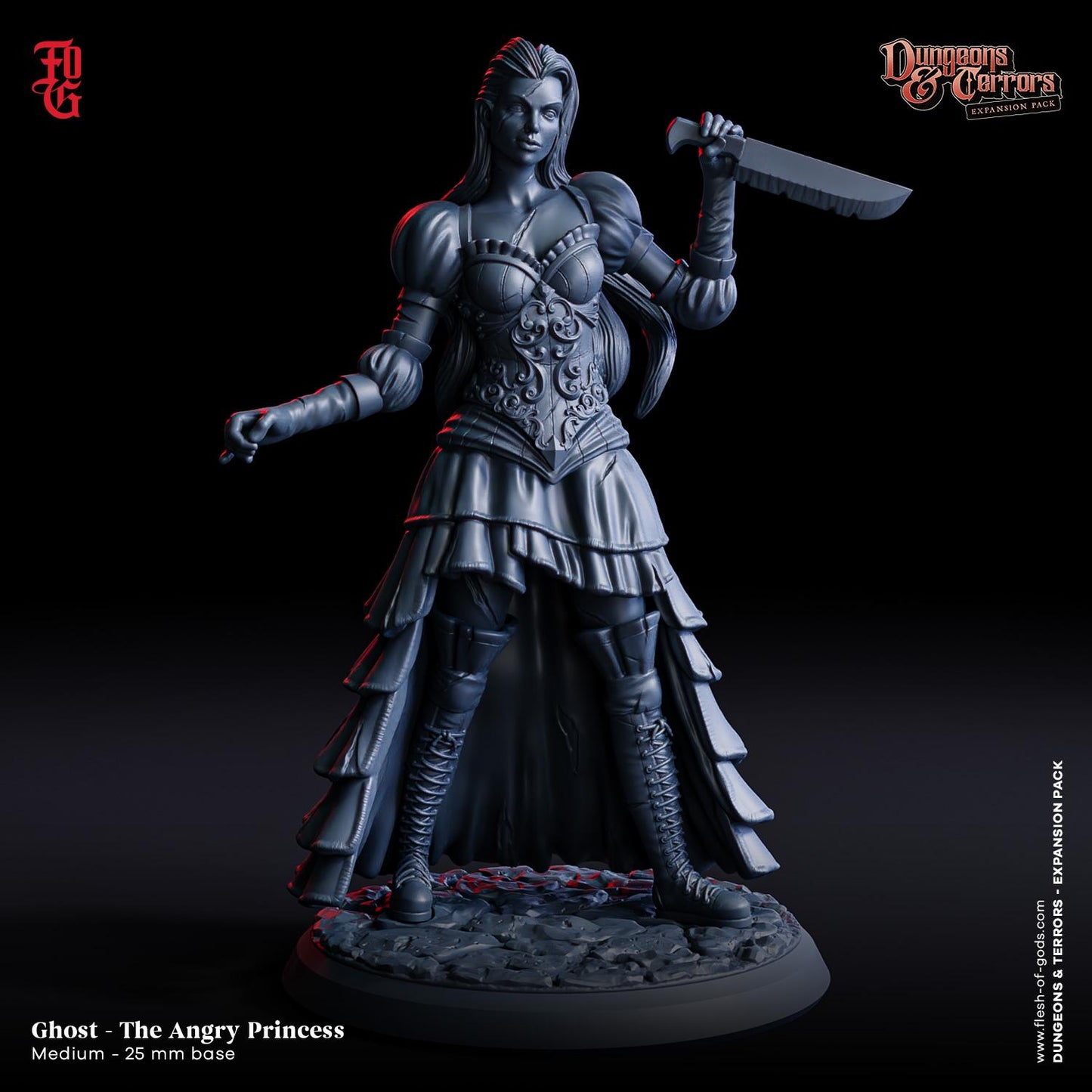 The Angry Princess - Ghost - Flesh of Gods - Dungeons & Terrors
