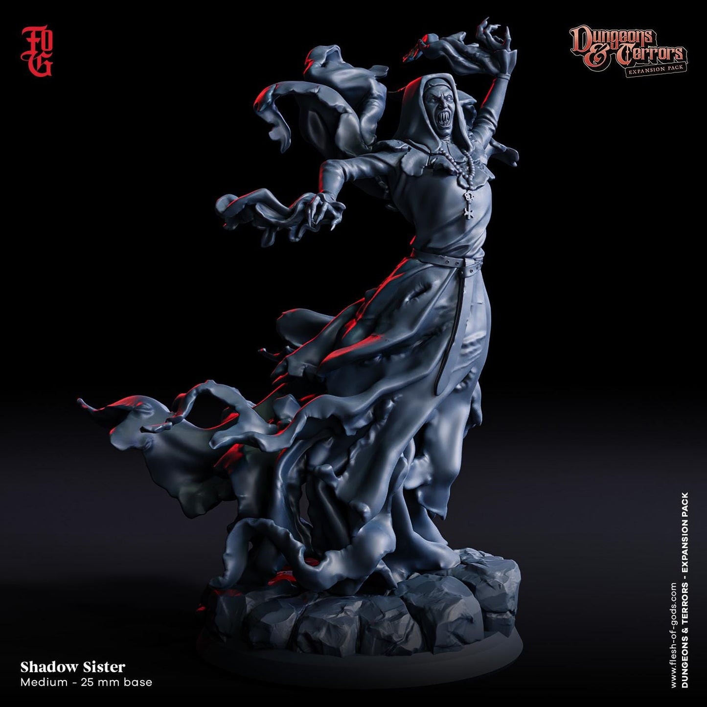 Shadow Sister - Flesh of Gods - Dungeons & Terrors