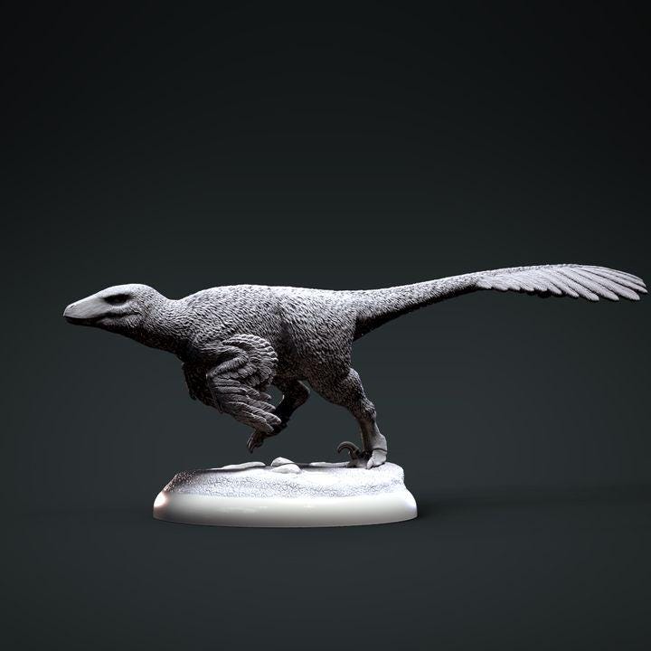 Deinonychus Charging - Clynche Art