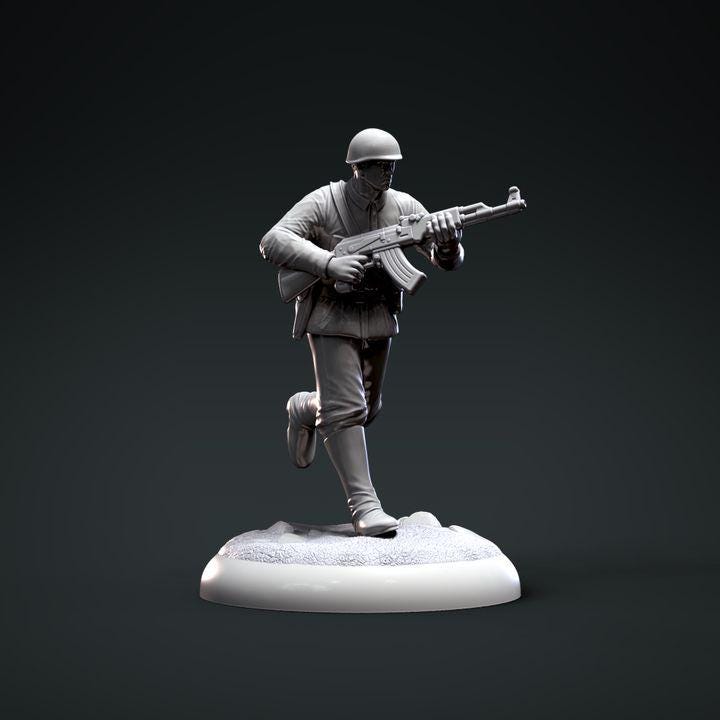 Soldier Running - Clynche Art