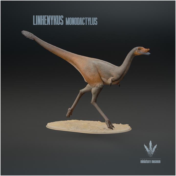 Linhenykus monodactylus : Running - UNPAINTED - Miniature Museum