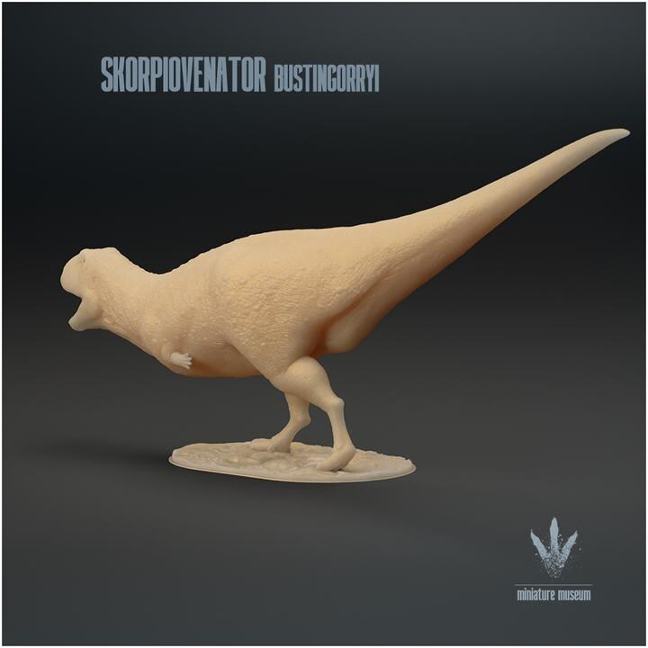 Skorpiovenator bustingorryi : Roar - UNPAINTED - Miniature Museum