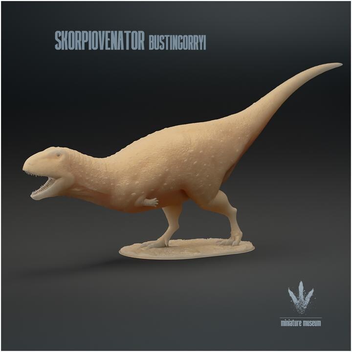 Skorpiovenator bustingorryi : Roar - UNPAINTED - Miniature Museum