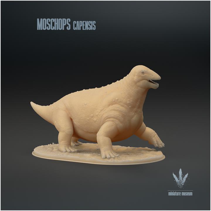 Moschops capensis : Walking - UNPAINTED - Miniature Museum