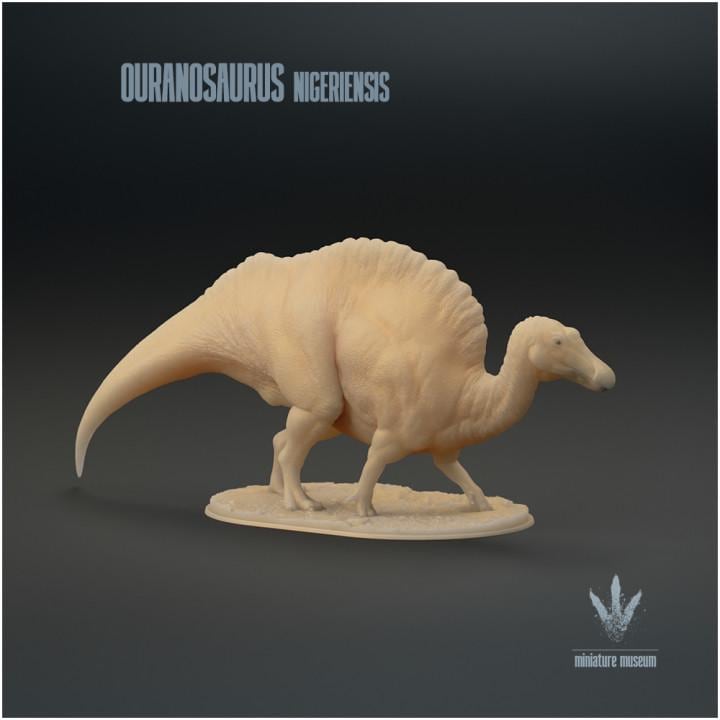 Ouranosaurus nigeriensis : The Brave Lizard - UNPAINTED - Miniature Museum