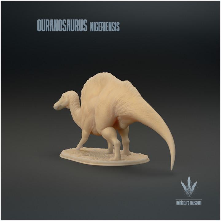 Ouranosaurus nigeriensis : The Brave Lizard - UNPAINTED - Miniature Museum