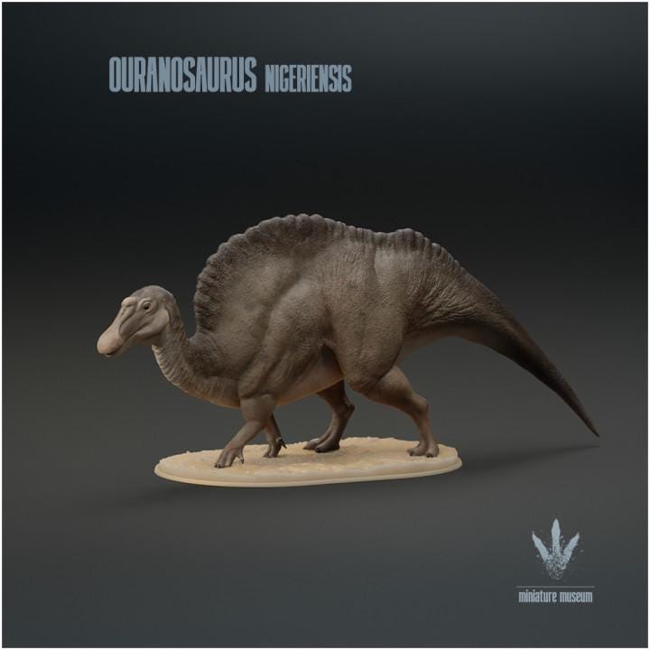 Ouranosaurus nigeriensis : The Brave Lizard - UNPAINTED - Miniature Museum