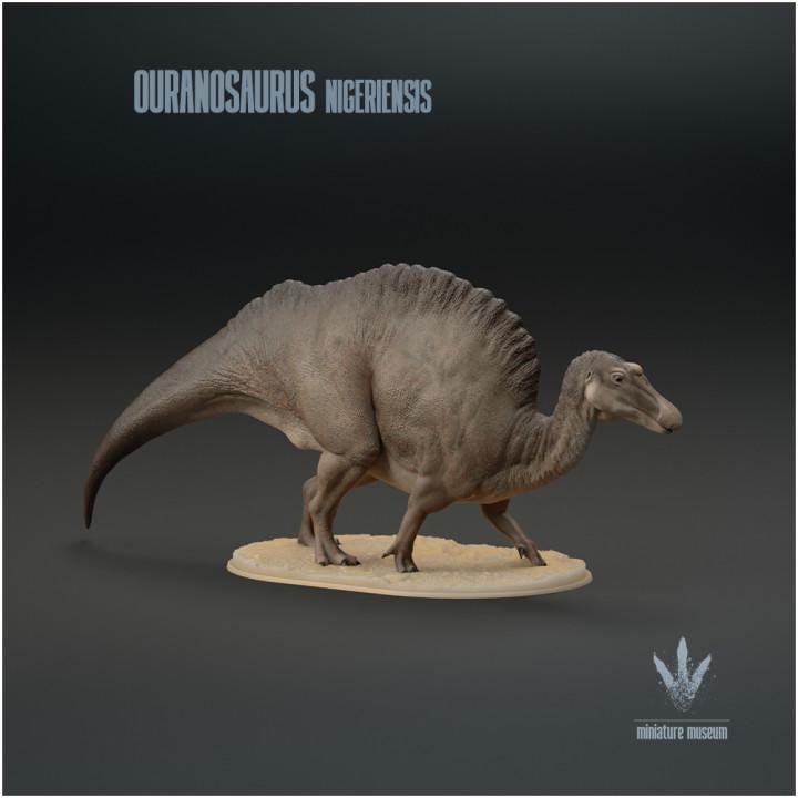 Ouranosaurus nigeriensis : The Brave Lizard - UNPAINTED - Miniature Museum