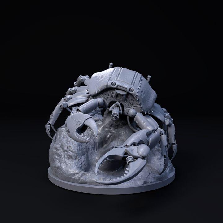 Crab Mecha Robot - Mecha Zoo - Dino and Dog Miniatures